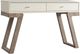 Brassex Inc. Ivory/Hazelnut Console Table-0