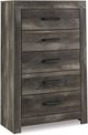 Signature Design by Ashley® Wynnlow 4-Piece Gray Queen Panel Bed Set-4