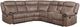 ACME Furniture Dollum 3-Piece Two-Tone Chocolate Manual Reclining Sectional-0