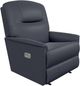 La-Z-Boy® Aries Denim Leather Power Wall Recliner with Headrest and Lumbar-0