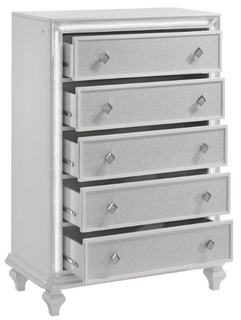 New Classic® Home Furnishings Stardust White Chest-3
