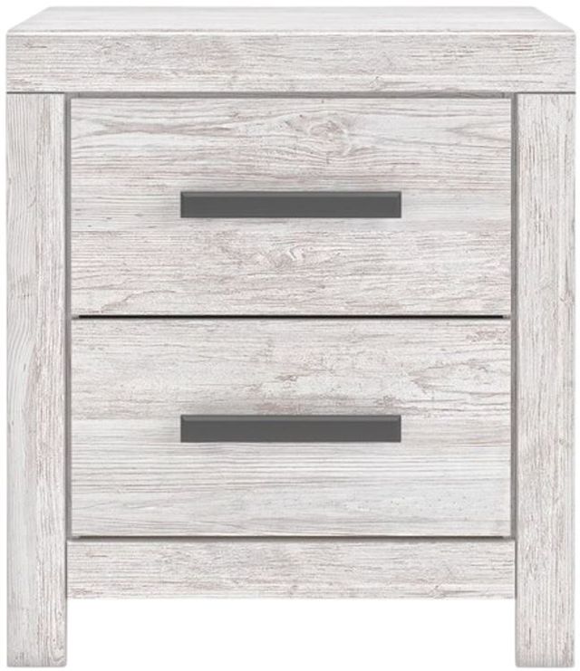 Signature Design by Ashley® Cayboni Whitewash Nightstand-1