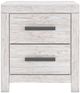 Signature Design by Ashley® Cayboni Whitewash Nightstand-1