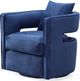 TOV Furniture Kennedy Navy Swivel Chair-3