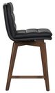 Porter International Designs Castor Black Counter Chair-2