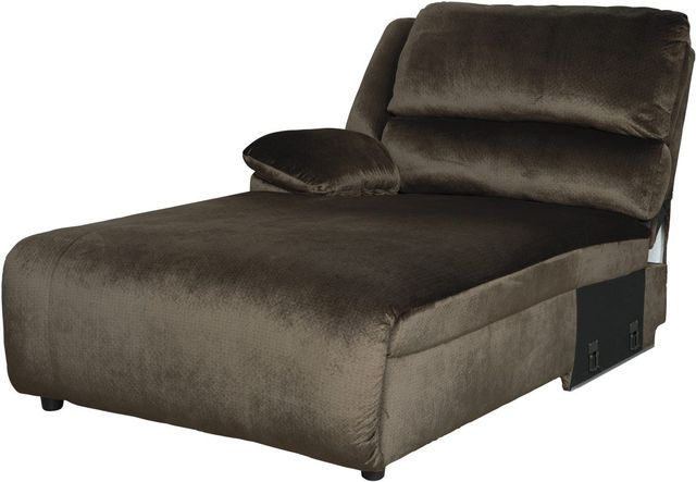 Signature Design by Ashley® Clonmel 6-Piece Chocolate Manual Reclining Left-Arm Facing Sectional and Chaise-2