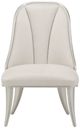 Michael Amini® Penthouse Ash Gray/White Side Chair-1