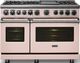Viking® 7 Series 48" Blush Pro Style Dual Fuel Range-2