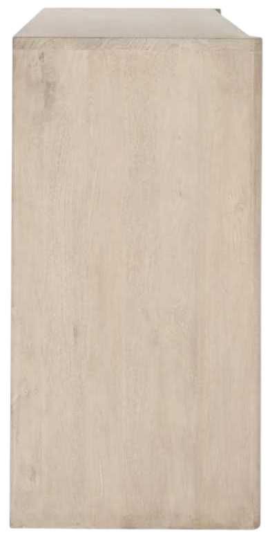 Classic Home Ledro White Wash 4-Door Cabinet-3
