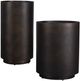 Uttermost® Volcan 2-Piece Matte Bronze Indoor-Outdoor Planter Set-0
