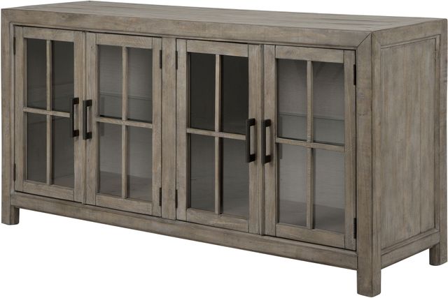 Magnussen Home® Tinley Park Buffet Curio Cabinet-2