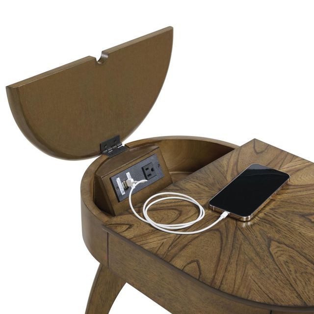 Martin Svensson LAX Nutmeg Chairside Table-4