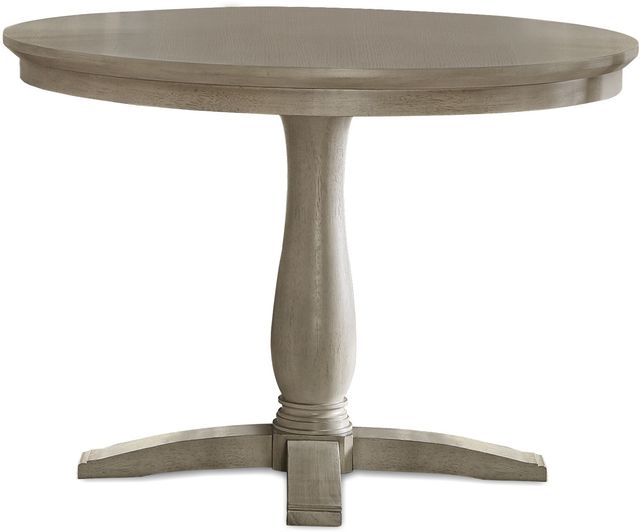 HH2 Home Ocala Sandy Gray Round Dining Table-0
