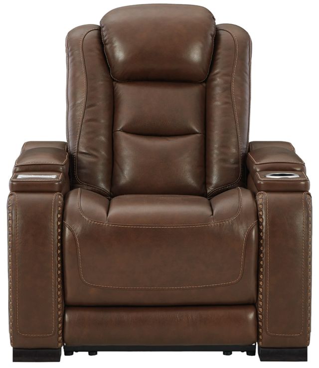 Signature Design by Ashley® The Man-Den Mahogany Power Recliner-1