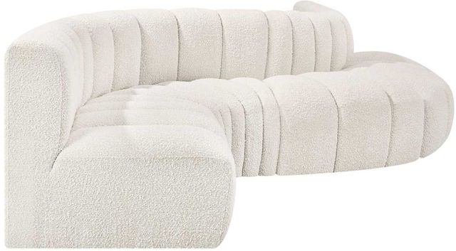 Meridian Furniture Arc 6-Piece Cream Modular Sectional-2