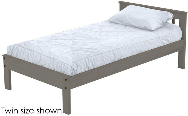Crate Designs™ Furniture Graphite Full Mission Bed-0