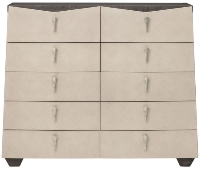Michael Amini® Fantosini Silver Leaf Mule Chest-2