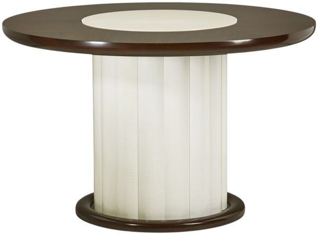 Michael Amini® Paris Chic Espresso 48'' Round Dining Table-0