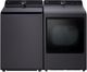 LG Matte Black Top Load Washer & Gas Dryer Laundry Pair-0
