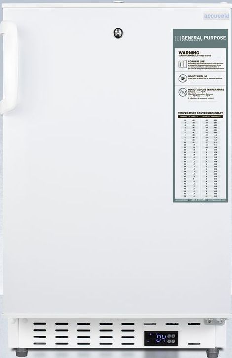 Accucold® 3.3 Cu. Ft. White Built-In Healthcare All-Refrigerator
