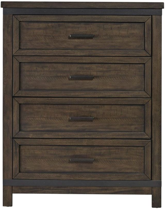 Liberty Furniture Thornwood Hills Rock Beaten Brown Youth Chest-2