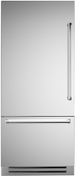 Bertazzoni Professional Series 17.7 Cu. Ft. Stainless Steel Built In Bottom Mount Refrigerator-1