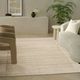 Nourison Home™ CK082 Ridge Beige/Ivory 5'x7' Area Rug-1