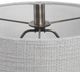 Uttermost® Zahlia Gray Buffet Lamp-5