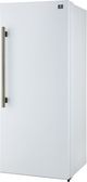 FORNO® Maderno Series Espresso 28" 13.6 Cu. Ft. White Built-In Column Refrigerator -3