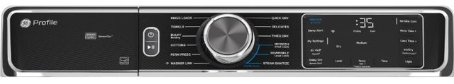 GE Profile™ 7.8 Cu. Ft White Electric Dryer-3