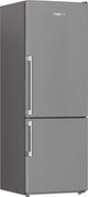 Blomberg­®  24 in. 11.2 Cu. Ft. Fingerprint-Free Stainless Steel Counter Depth Bottom Freezer Refrigerator-1