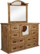 Horizon Home® Grand Mansion 5-Piece Brown King Bedroom Set-2