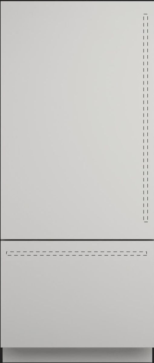 Fulgor Milano 700 Series 36" 18.5 Cu. Ft. Panel Ready Built-In Bottom Freezer Refrigerator-0