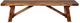 Porter International Designs Kalispell Harvest Dining Bench-1
