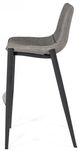 VIG Furniture Modrest Jane 2-Piece Black/Gray Bar Stool Set-2