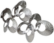 Moe's Home Collection Silver Looped Metal Large Wall Decor-1