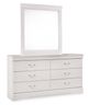Signature Design by Ashley® Anarasia 3-Piece White Full Sleigh Bed Set-2