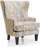 Decor-Rest® Furniture LTD 2492CLG Beige/Multi-colour Accent Chair-0