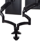 Chief® Kontour™ Black K1D Dual Monitor Dynamic Desk Mount-Extended Reach-1