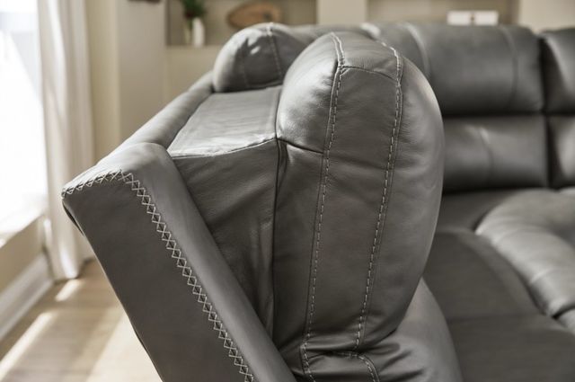 Signature Design by Ashley® Beryton 5-Piece Anchor Curved Power Reclining Sectional-1