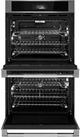 Jennair® RISE™ 30" Stainless Steel Double Electric Wall Oven with MultiMode® True Convection-1