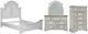 Liberty Furniture Magnolia Manor 4-Piece Antique White/Weathered Bark Queen Bedroom Set with Chest-0