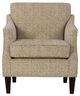 Best® Home Furnishings Customizable Ashelle Club Chair with Dark Walnut Legs-1