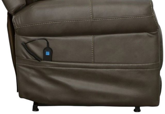 Flexsteel® Jenkins Brown Power Lift Recliner with Power Headrest and Lumbar-10