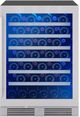 Zephyr Presrv™ 24" 5.6 Cu. Ft. Stainless Steel Built-In or Freestanding Wine Cooler-0