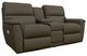 La-Z-Boy® Ava Mineral Leather Power Reclining Loveseat with Console, Headrest, and Lumbar-0