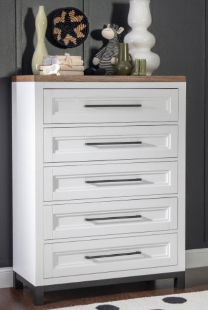 Legacy Kids Teen Dutton Toasted/White Youth Chest-1