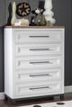 Legacy Kids Teen Dutton Toasted/White Youth Chest-1