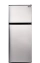 Unique Appliances 24" Stainless Steel Counter Depth 10.3 cu. ft. Top Freezer Refrigerator-0