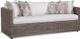 Braxton Culler Paradise Bay Driftwood/White Aluminum Outdoor Bench Seat Sofa-0